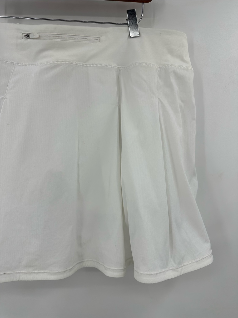 NWT lululemon athletica White Pace Rival Extra Long Performance Skort - Picture 7 of 16